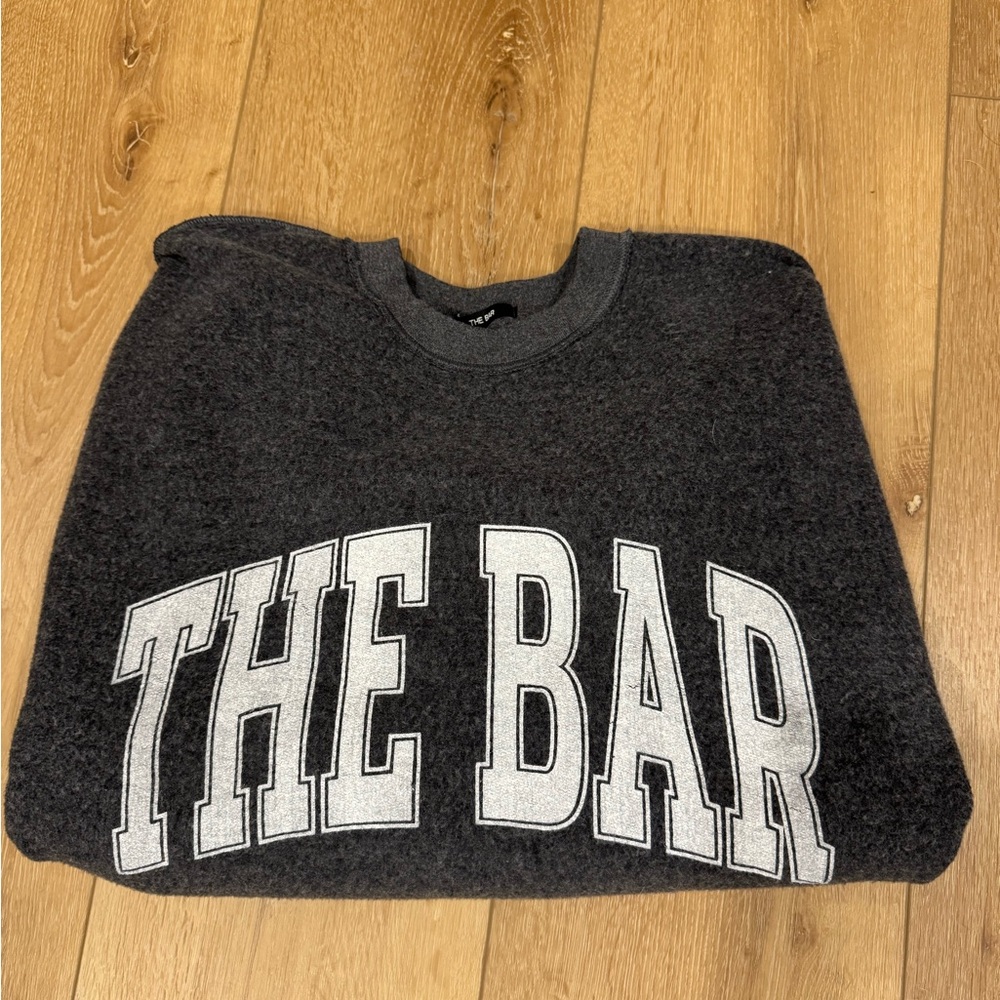 The Bar inside out sweatshirt